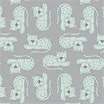 Studio E - Safari Sunrise - Cheetah Allover, Gray