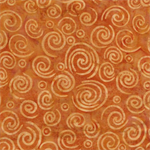 Lumin Fabrics - Bloom Grove - Spiral, Gold Acorn