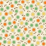 Marcus Fabrics - Aunt Grace - Dot Flowers, Cream