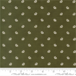 Moda - Joyful Gatherings II - Poinsettia Small Floral, Evergreen