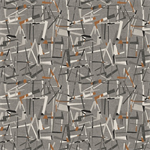 Northcott - Modern Elements - Boomerang, Charcoal