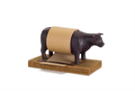 Cow Paper Roll - Brown Paper Roll on Cow