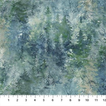 Northcott - Altitude - Multi Trees, Blue