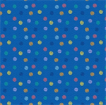 Wilmington Prints - Fe-line Frisky - Yarn Balls, Blue