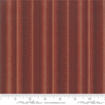 Moda - Lake Views - Patterned Stripe, Rust