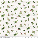 Riley Blake - Monthly Placemats - December Holly, Green