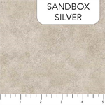 Northcott - Shimmer Radiance - Silver Metallic, Sandbox