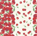 Moda - Toweling Basics - 16^ Hemmed Edge - Very Cherry, Red
