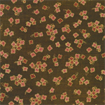 Robert Kaufman - Hello Fall - Flower Petals, Chestnut