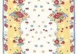 Moda - Toweling Basics - 16^ Hemmed Edge - Granny Garden, Yellow