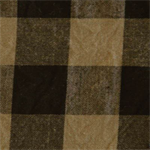 Dunroven House - Homespun - 1^ Buffalo Check, Black/Tan