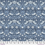 Free Spirit - Morris & Co - Mini Strawberry Thief, Indigo