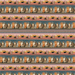 Blank Quilting - Sophisti-cats - Cat Border Stripe, Pink