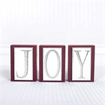 Block Set - Joy, Wood