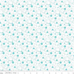 Riley Blake - Effervescense - Circles, Aqua
