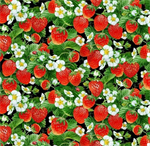 Elizabeth Studio - Strawberry Fields - Strawberries, Black