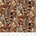 Northcott - Pheasant Grove: Naturescapes - Feathers, Rust