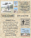 Timeless Treasures - Tonga Farm Sweet Home - 36^ Farm Panel, Wheat