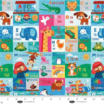 Blank Quilting - Noah & Friends - Patchwork, Multi