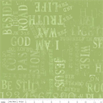 Riley Blake - Sewing Seeds III - Parable Stamps, Green