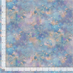 Timeless Treasures -  Dragonfly Mist - Watercolor Texture, Blue