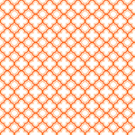 Quilting Treasures - Sorbets - Geo, Orange