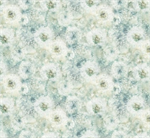 Northcott - Whisper - Packed Seed Pods, Light Teal