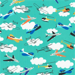 Robert Kaufman - Full Speed Ahead! - Airplanes & Helicopters, Seascape