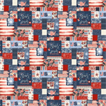 Lumin Fabrics - Stripes and Stars - Sampler, Multi