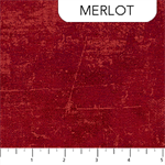 Northcott - Canvas Flannel, Merlot