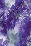 Henry Glass - 108^ Watercolor Wonder - Splash of Colors, Lavender/Green