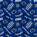 Sykel - College Prints - Canvas Duck Cloth - Penn State, Blue