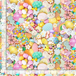 Timeless Treasures - Spring Treats - Packed Easter Sweet Treats, Pastel