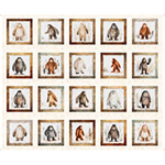 Quilting Treasures - Bigfoot - Picture Patches, Cream