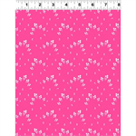 Clothworks - Chelsea - Geo Floral, Raspberry