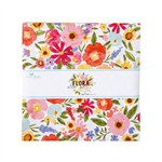 Riley Blake - 10^ Stacker - 42 Pieces - Flora No. 6, Multi