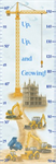 Hoffman California - Things That Go From A to Z - 15^ Growth Chart Panel, Sky