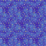 Clothworks - Celestial Magic - Stars, Dark Blue