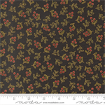Moda - Merry Manor Metallic - Berry Blenders, Ebony