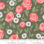 Moda - Love Note - Roses in Bloom, Olive