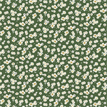 Quilting Treasures - Flora & The Fox - Posies, Dark Green