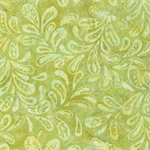 Benartex - Batiks - Bali Sorbet - Plume, Lime