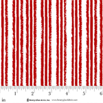 Henry Glass - Snow Crew Flannel - Stripe, Red/White