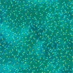 Robert Kaufman - Mixed Metallics - Dots w/Gold Metallic Dots, Teal