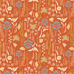 Windham Fabrics - Rocky Coast - Tidelands, Coral Red