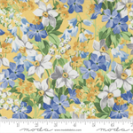 Moda - Summer Breeze - Flower Garden, Yellow