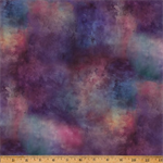 Hoffman California - Wings Over Wildflowers - Layered Design, Punch