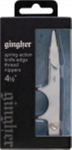 Scissors - 4 1/2^ Gingher - Spring-Action Knife-Edge Thread Nippers