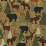 Benartex Traditions - Winter Forest - All Over, Caramel