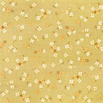 Robert Kaufman - Hello Fall - Flower Petals, Straw